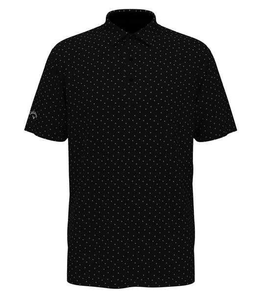 Callaway - CALLAWAY MICRO CHEV PRINT POLO. - CGM791