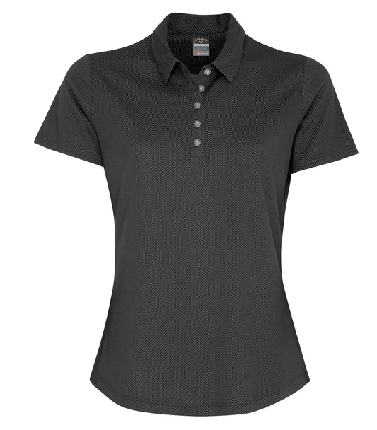 Callaway - CALLAWAY BIRDSEYE LADIES' POLO. - CGW693
