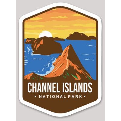 Channel Islands National Park Die Cut Sticker Large - sticker