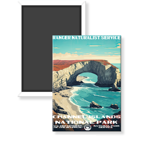 Channel Islands National Park WPA Magnet - magnet