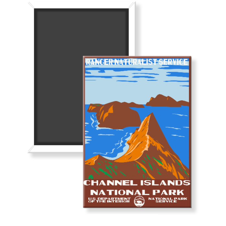 Channel Islands National Park WPA Magnet - magnet