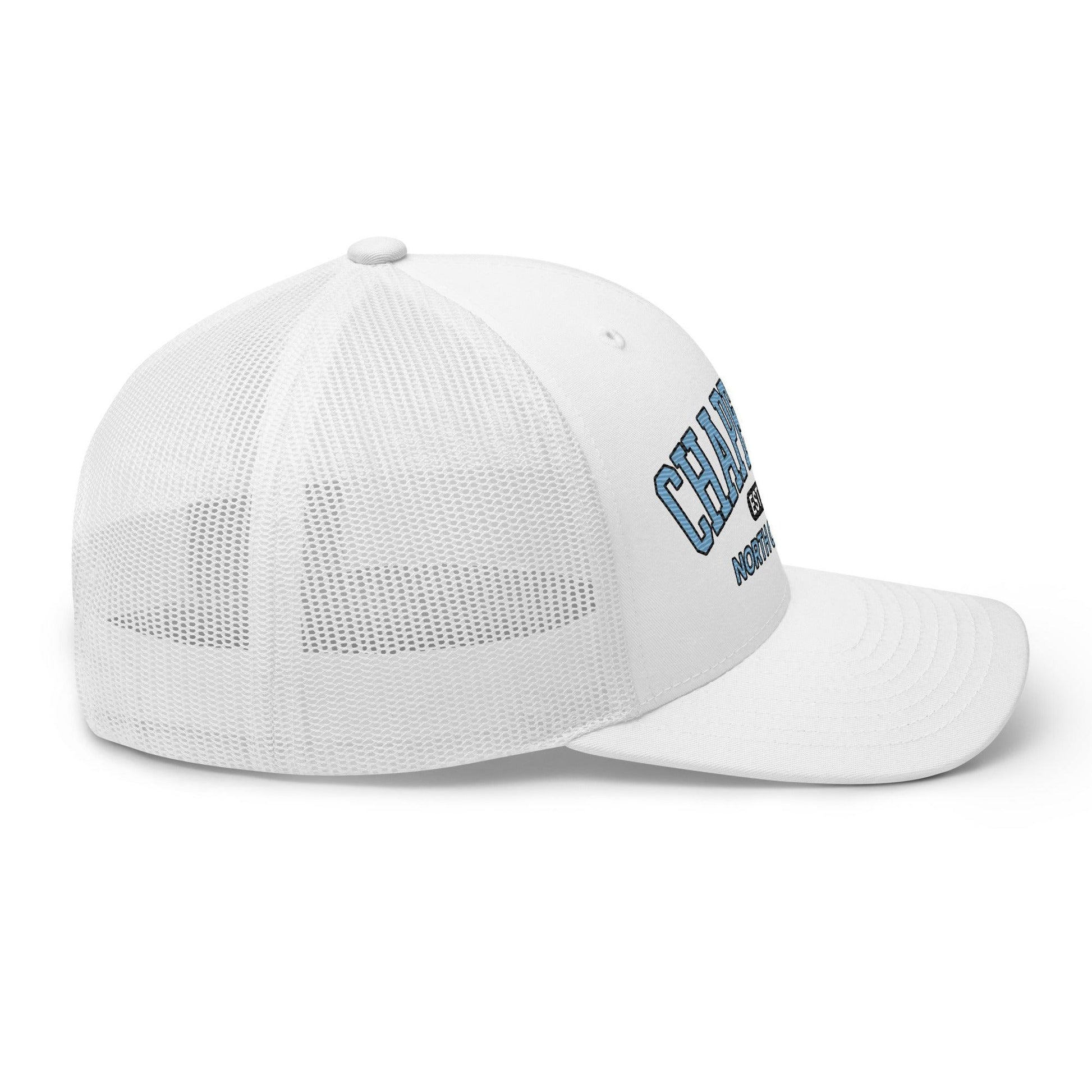 Chapel Bill Belichick Coach UNC Embroidered Mesh Trucker Hat