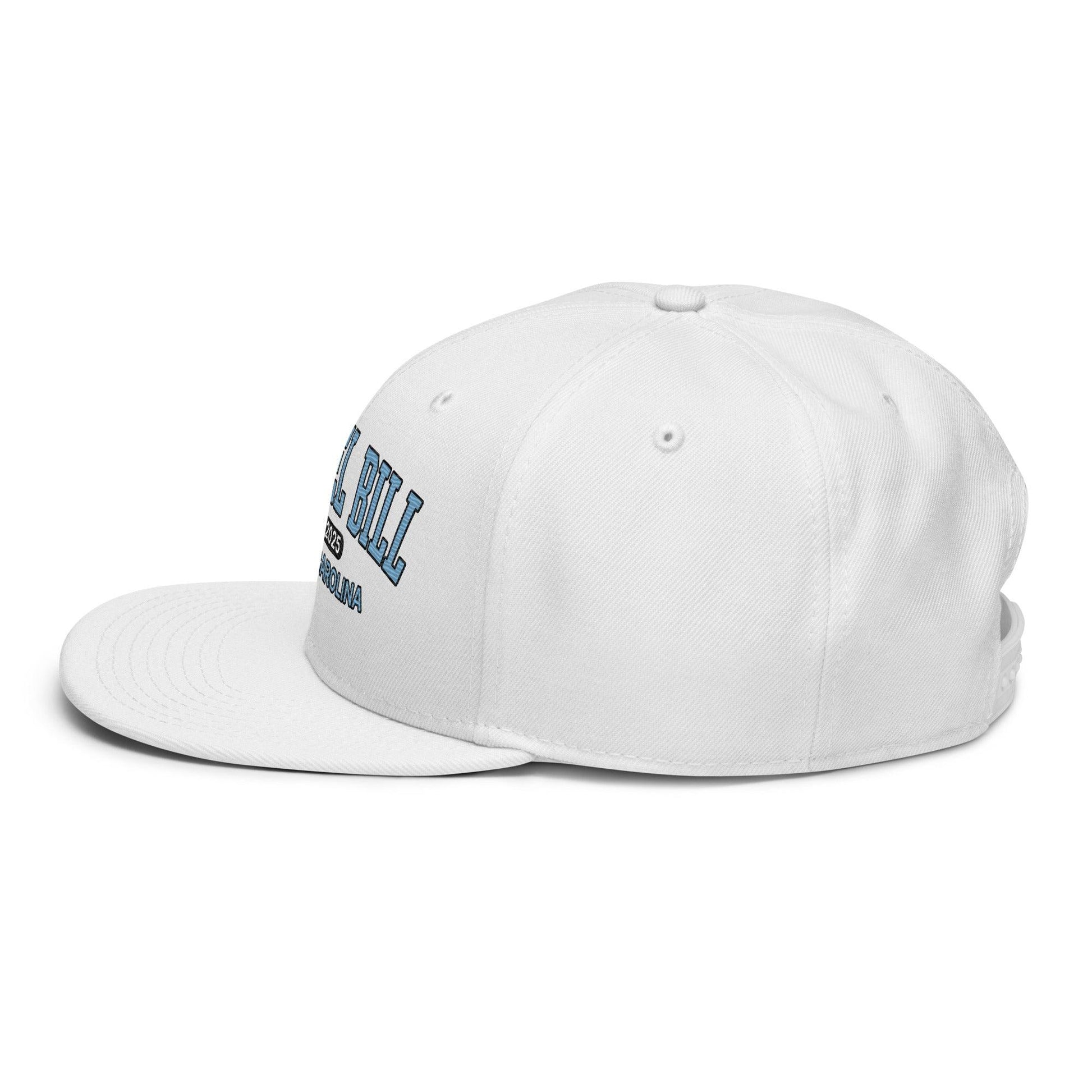 Chapel Bill Belichick Coach UNC Flat Brim Snapback Hat