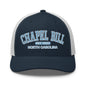 Chapel Bill Belichick UNC Coach Embroidered Mesh Trucker Hat - Navy/ White