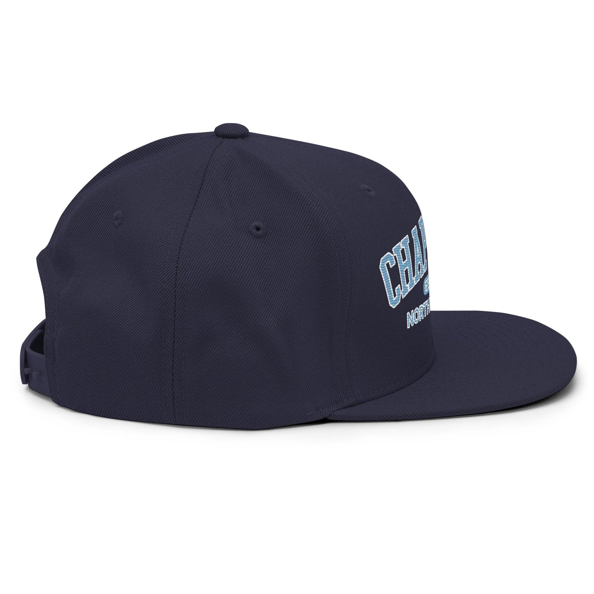 Chapel Bill Belichick UNC Coach Flat Brim Snapback Hat