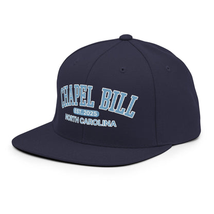 Chapel Bill Belichick UNC Coach Flat Brim Snapback Hat