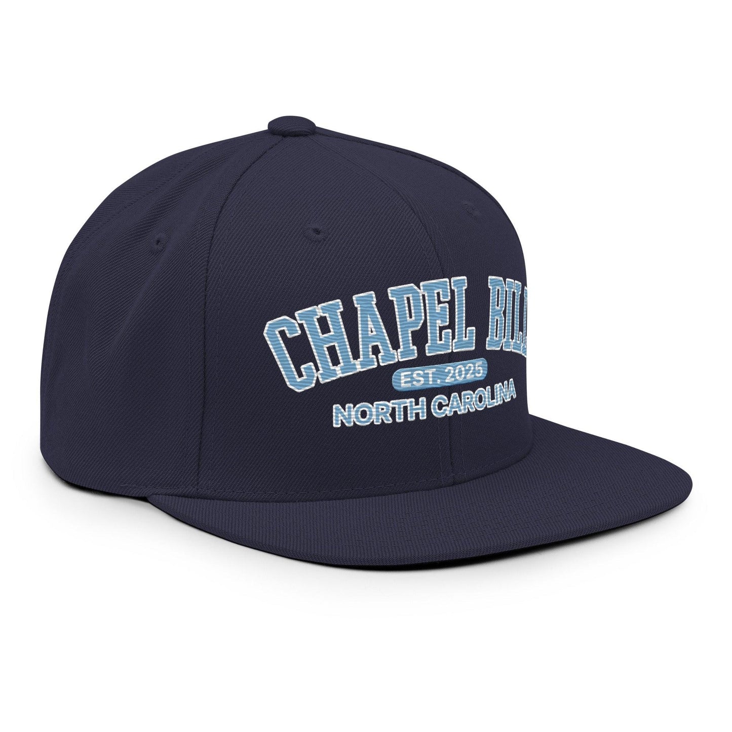 Chapel Bill Belichick UNC Coach Flat Brim Snapback Hat