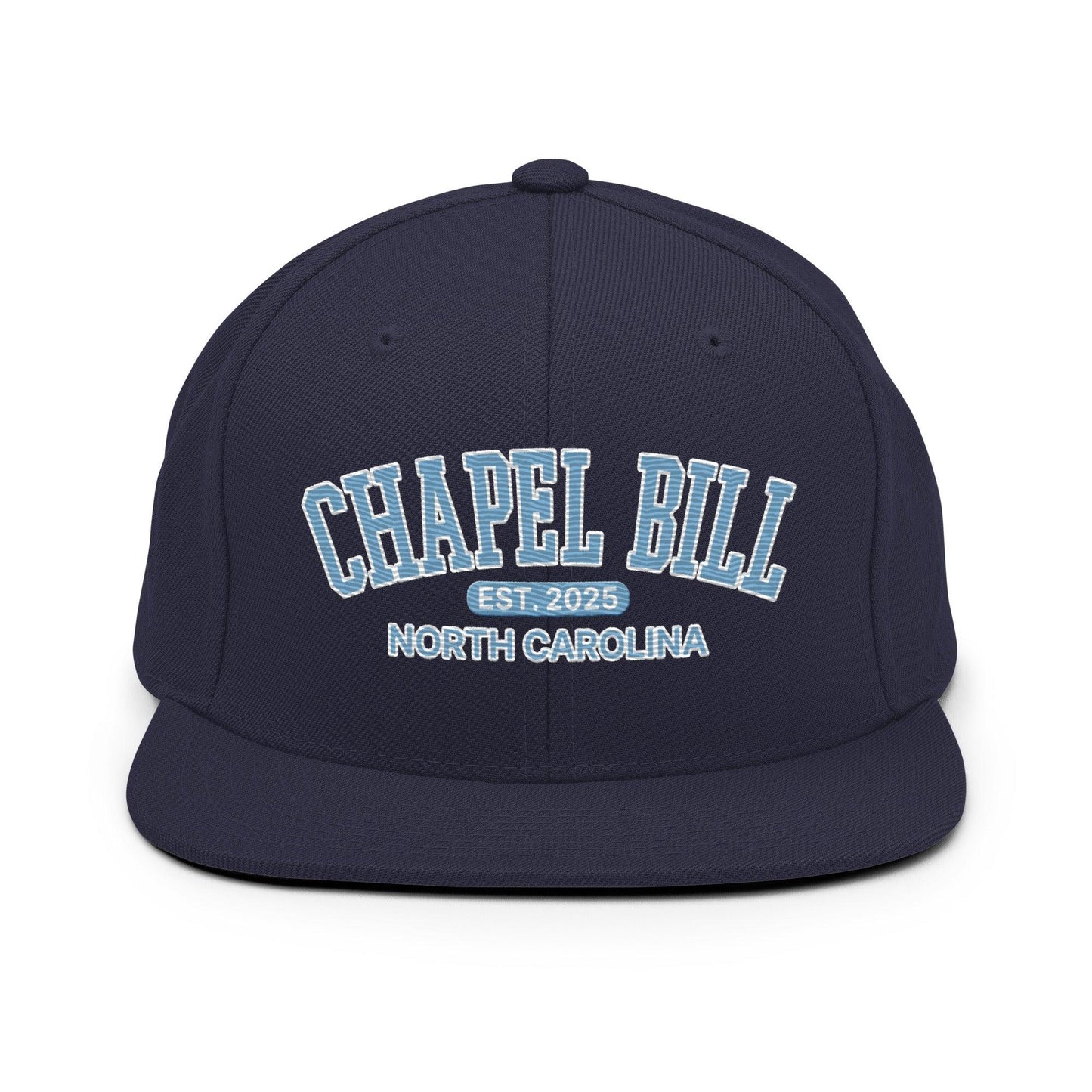 Chapel Bill Belichick UNC Coach Flat Brim Snapback Hat