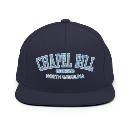 Chapel Bill Belichick UNC Coach Flat Brim Snapback Hat