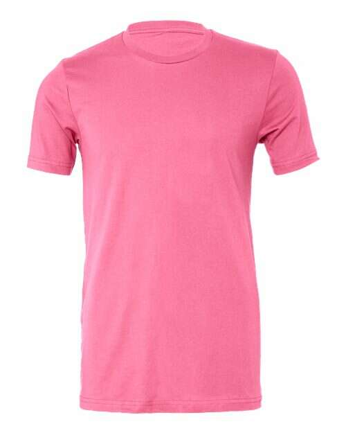 Charity pink jersey tee: toronto live screen printing custom apparel ready t100