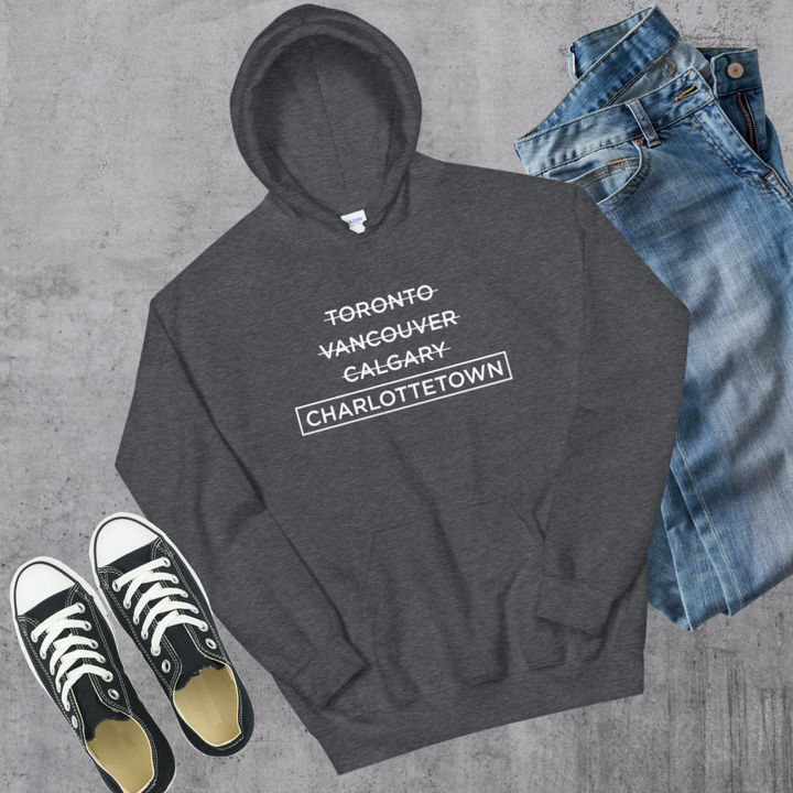 Charlottetown Better Hoodie - Dark Heather / S