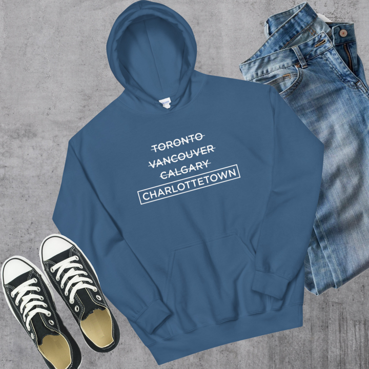 Charlottetown Better Hoodie - Indigo Blue / S