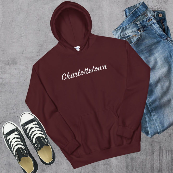 Charlottetown Hoodie - Maroon / S