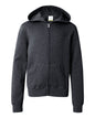 AFX25FZ - Women Fitted Zip Hood - Charcoal Heather / XS - CLOSE