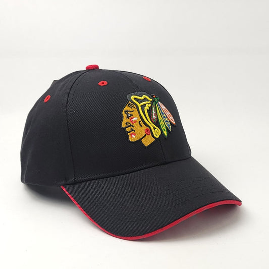 Chicago Blackhawks - Money Maker Black Adjustable - OSFA - NHL Cap