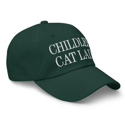 Childless Cat Lady Dad Hat - Headwear