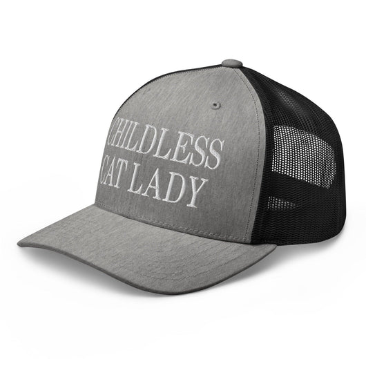 Childless Cat Lady Retro Trucker Hat