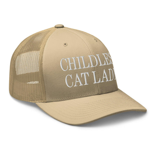Childless Cat Lady Retro Trucker Hat