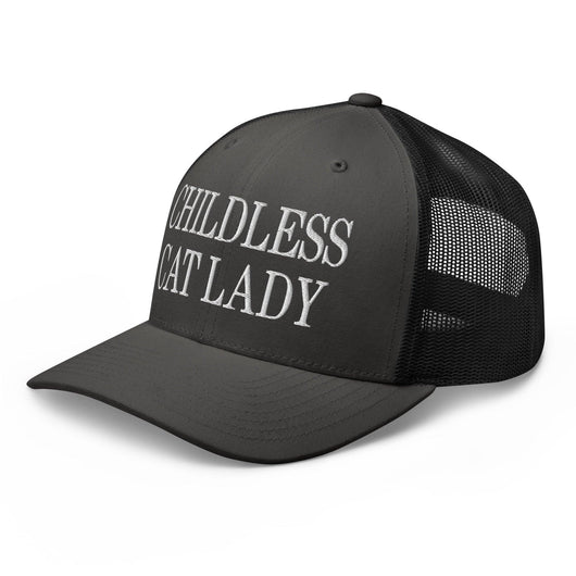 Childless Cat Lady Retro Trucker Hat