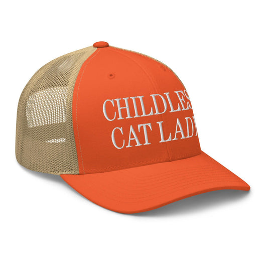 Childless Cat Lady Retro Trucker Hat