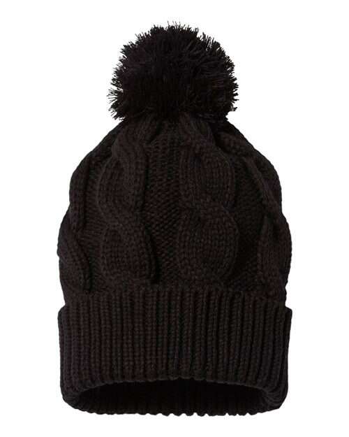 Chunk twist beanie: toronto live screen printing custom apparel ready hats24