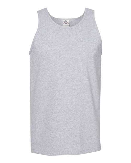 Gray Classic Tank Top made from a comfortable cotton polyester blend for everyday wear
