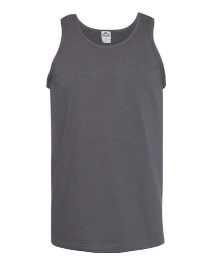 Gray Classic Tank Top made from soft cotton polyester blend for casual comfort