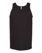 Black Classic Tank Top made from comfortable cotton polyester blend fabric
