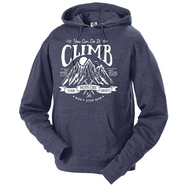 Climb National Park Hoodie - Denim Heather / S - hoodie