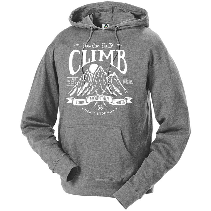 Climb National Park Hoodie - Graphite Heather / S - hoodie