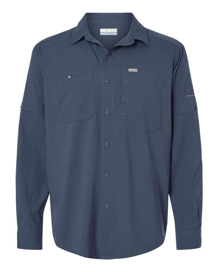 Columbia Silver Ridge™ Utility Lite Long Sleeve Shirt 201293 - Dark Mountain / S - Wovens