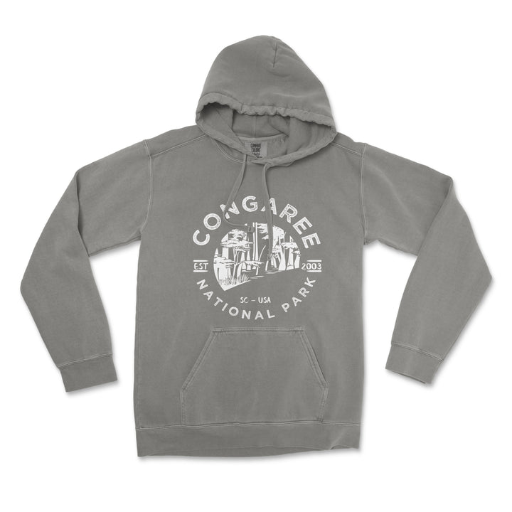 Congaree National Park Comfort Colors Hoodie - S / Grey - hoodie