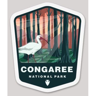 Congaree National Park Die Cut Sticker - sticker