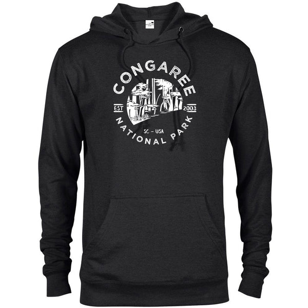 Congaree National Park Hoodie - Black / S - hoodie