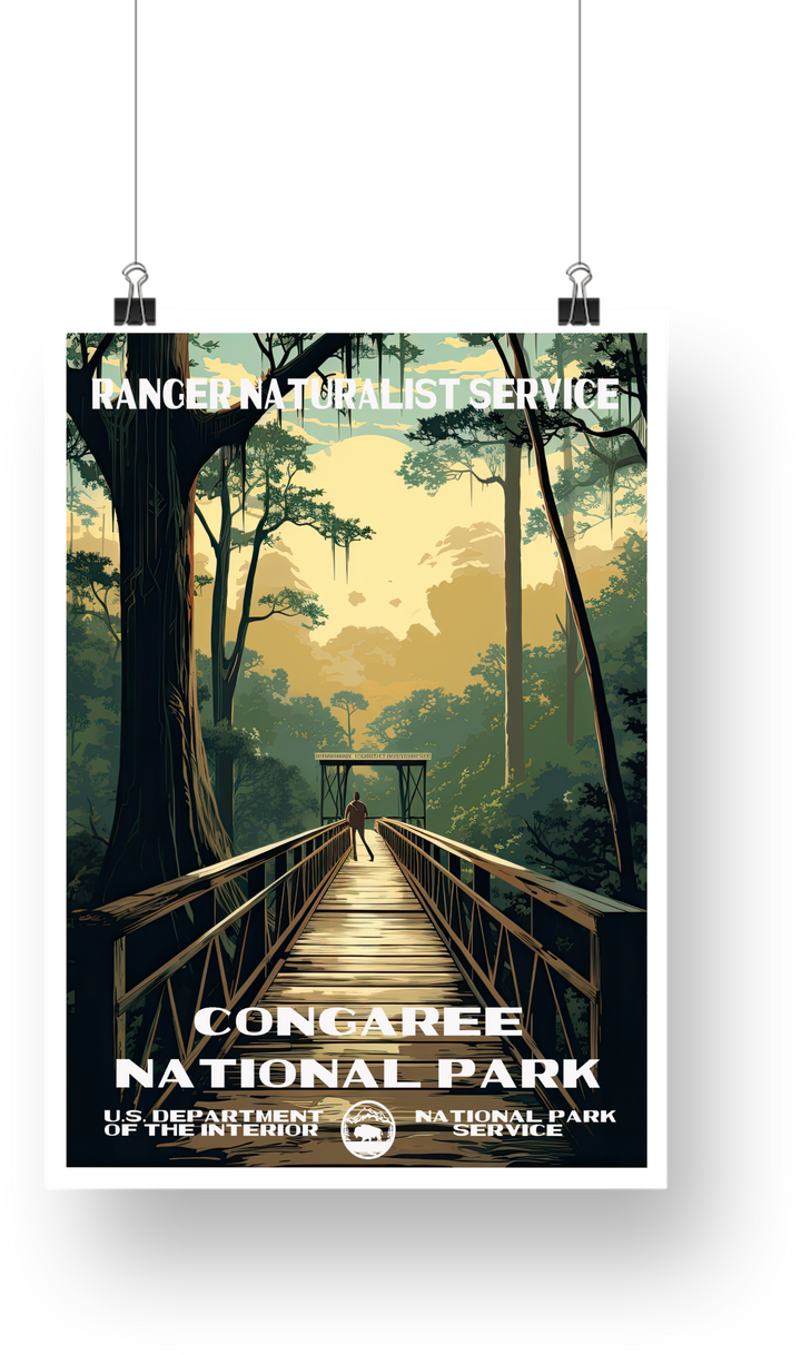 Congaree National Park Poster - poster