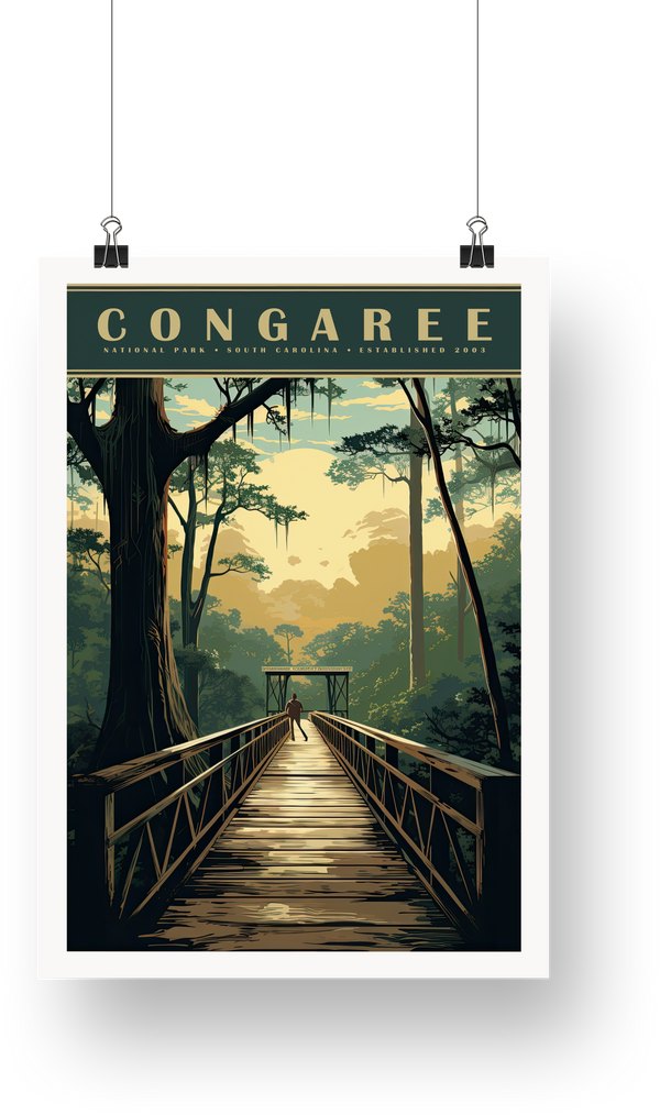 Congaree National Park Poster - poster