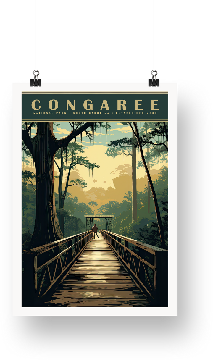 Congaree National Park Poster - poster