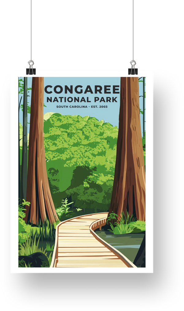 Congaree National Park Poster - poster