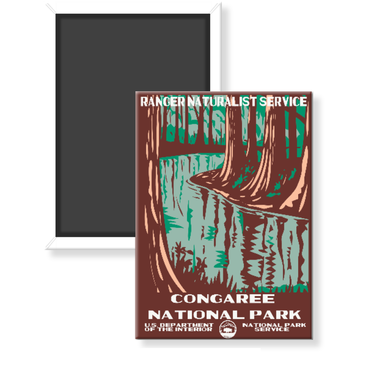 Congaree National Park WPA Magnet - magnet