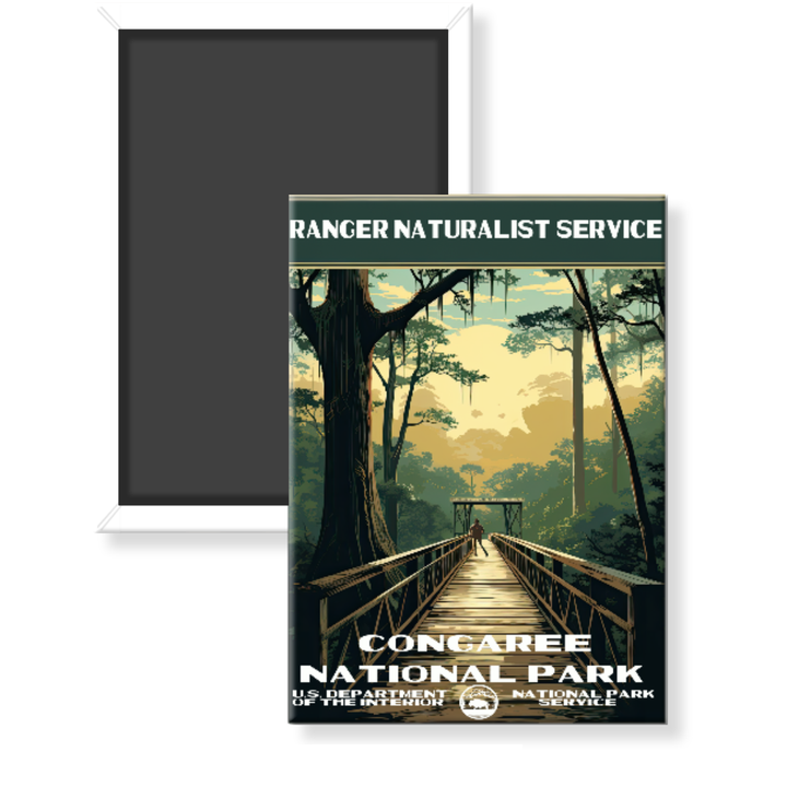 Congaree National Park WPA Magnet - magnet