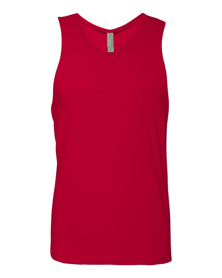 Cotton Muscle Tank 3633 - Red / XS - tank top