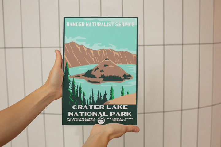 Crater Lake National Park Poster - poster