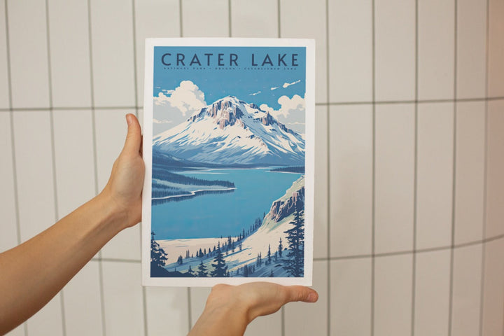 Crater Lake National Park Poster - poster