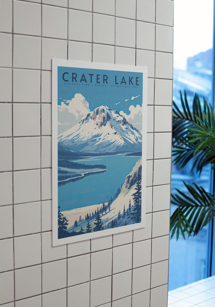 Crater Lake National Park Poster - poster