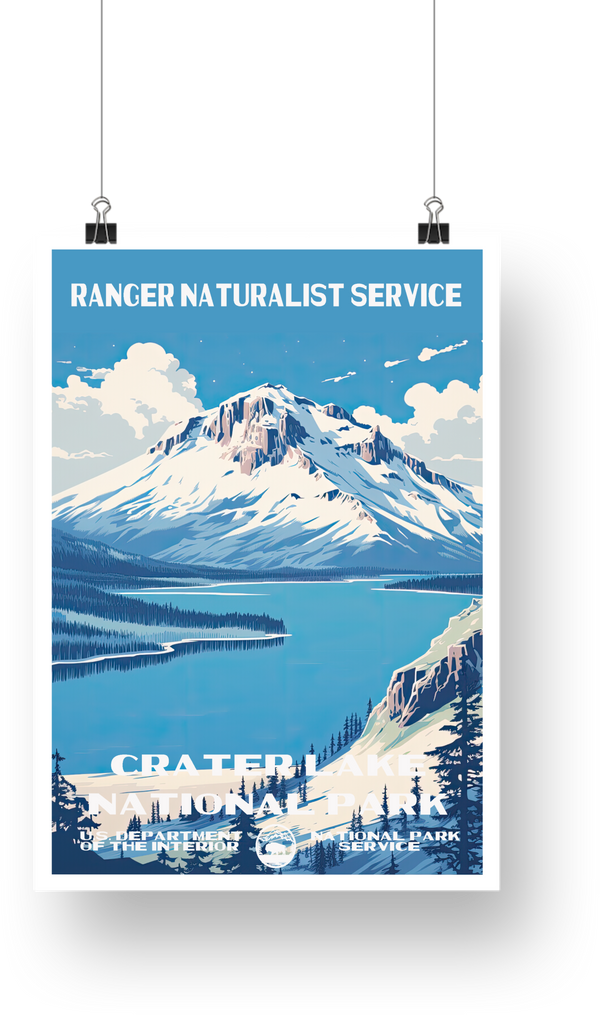 Crater Lake National Park Poster - poster