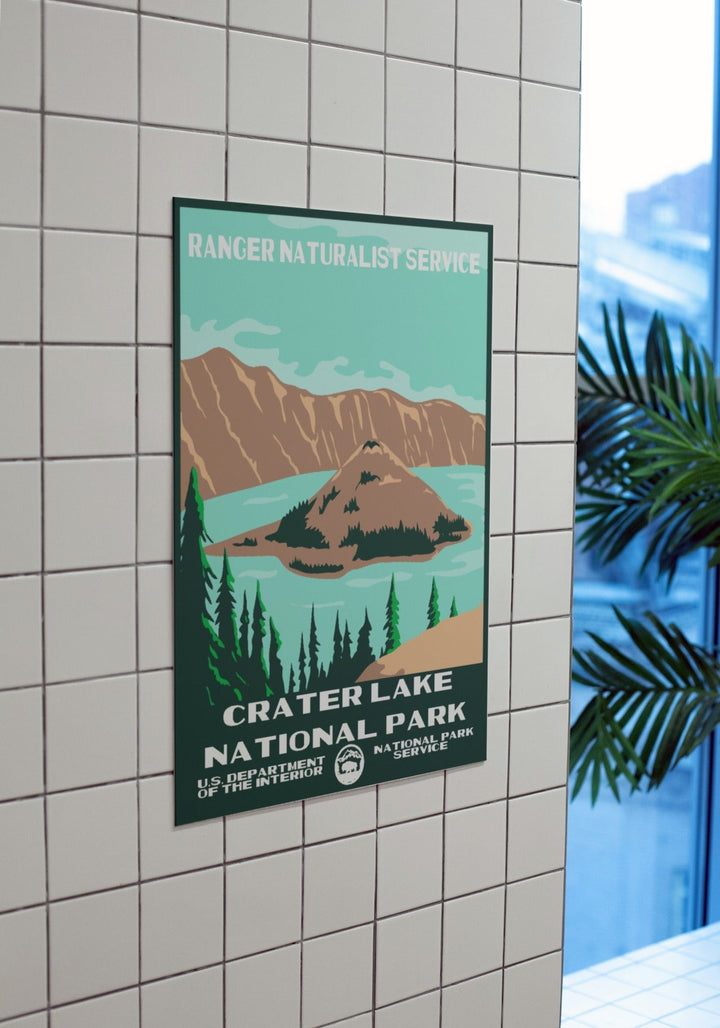 Crater Lake National Park Poster - poster