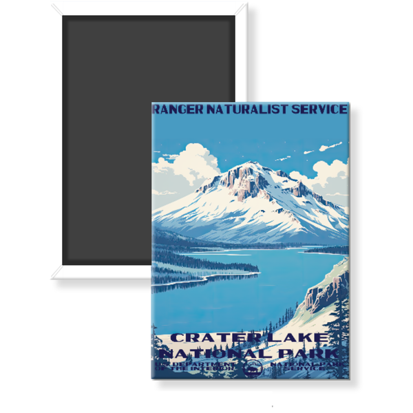 Crater Lake National Park WPA Magnet - magnet