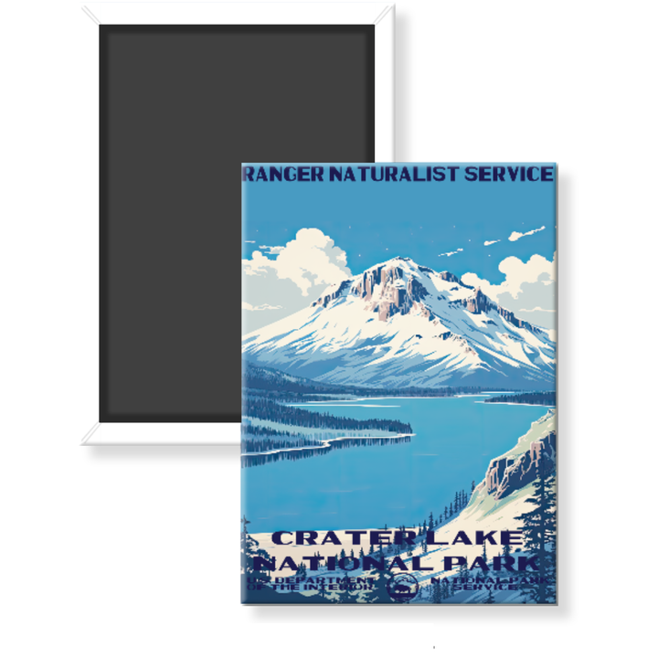 Crater Lake National Park WPA Magnet - magnet