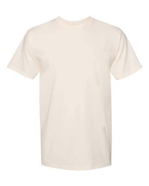 Cream cotton tee: unleash your custom apparel vision for live screen printing toronto cct1 - Cream / S