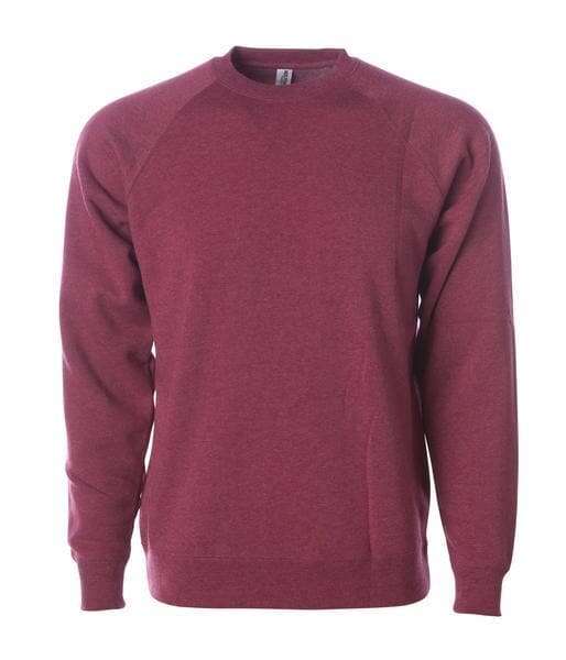 Crews: unleash custom apparel with toronto live screen printing. Crews - Crimson Heather / XS - CREWS